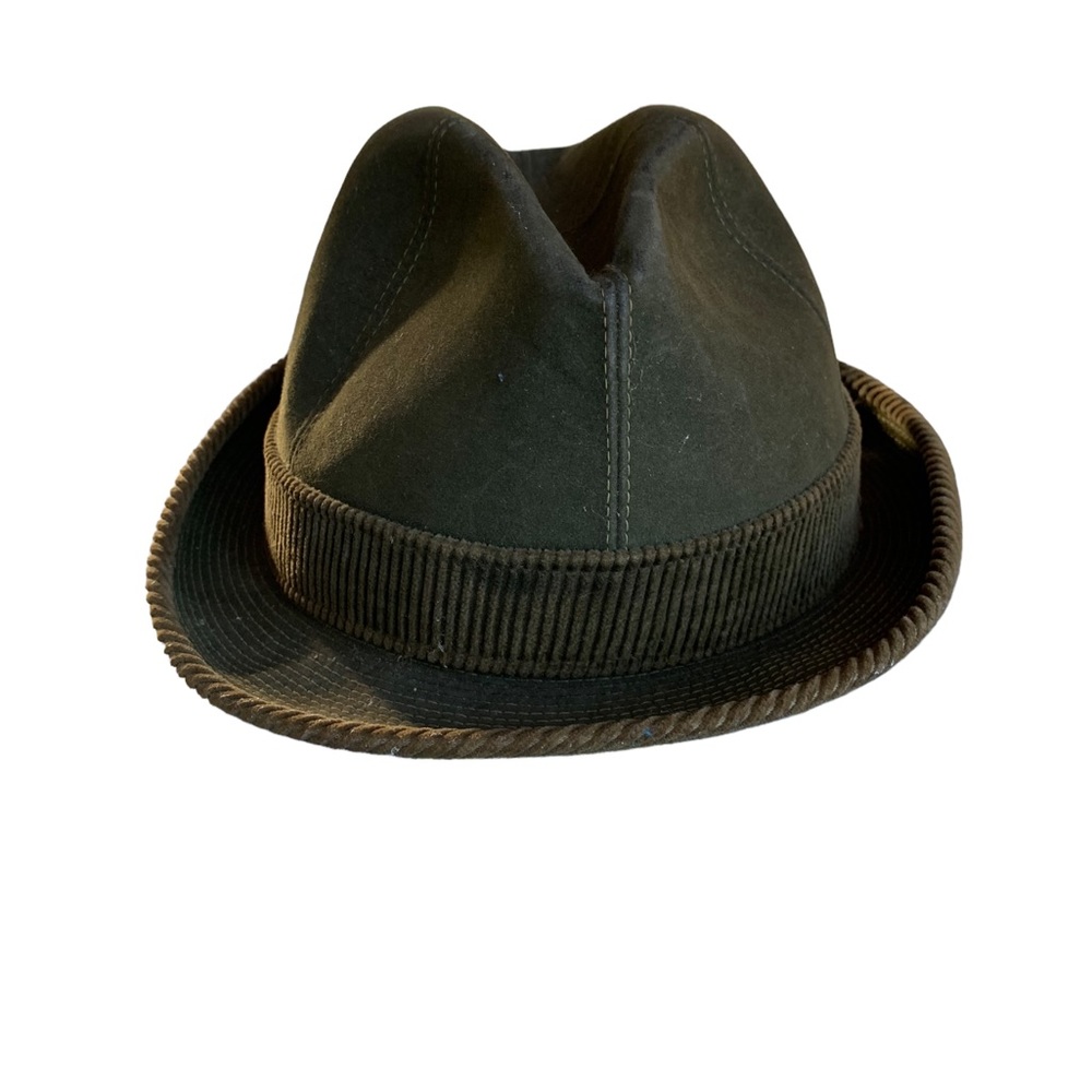 United Hatters Cap and Millinery Union Felt and Corduroy Fedora Hat Men’s Size 7